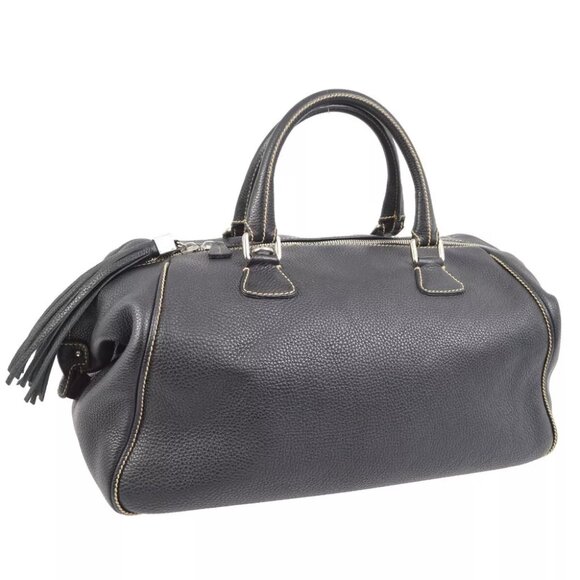 Chanel Black Duffle HandbaChanel Black Duffle Handbag - Picture 2 of 9